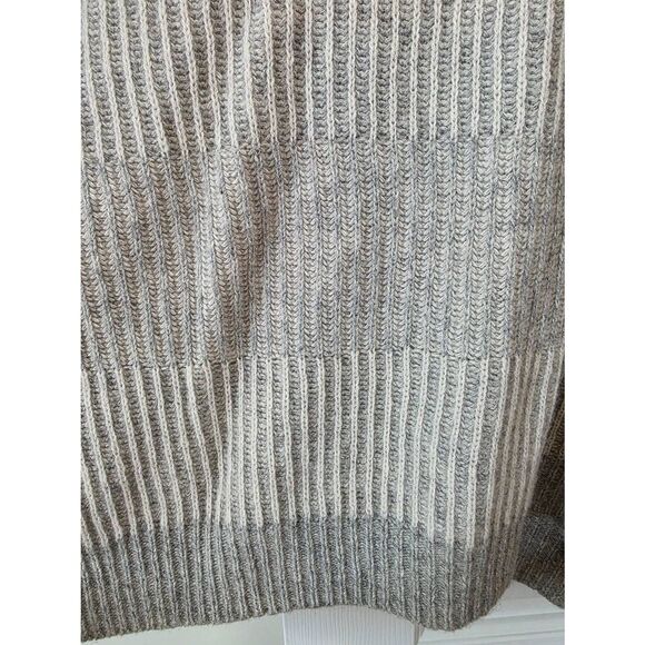 Barbour Grey Wool Poncho S - Picture 7 of 11